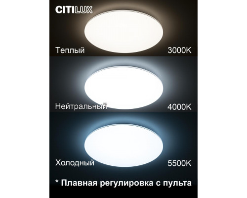Дополнительное фото Люстра потолочная Citilux Симпла CL714900G: Купить в Интернет магазин освещения GCSVET.RU