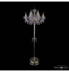 Напольный светильник Bohemia Ivele Crystal 1410T2/8+4/195-165 G V7010