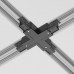 Дополнительное фото Коннектор X-образный Maytoni Technical Accessorises TRA005CX-31B: Купить в Интернет магазин освещения GCSVET.RU