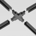 Дополнительное фото Коннектор X-образный Maytoni Technical Accessorises TRA005CX-31B: Купить в Интернет магазин освещения GCSVET.RU