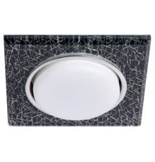 Светильник встраиваемый Эра DK LD50 WH/BK Б0057469