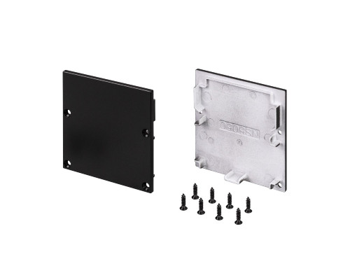 Основное фото Заглушка Arlight SL-LINE-5050-S BLACK 038935: Купить в Интернет магазин освещения GCSVET.RU