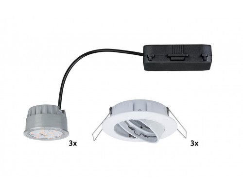 Дополнительное фото Светильник встраиваемый LED Paulmann Premium Line Coin 92815: Купить в Интернет магазин освещения GCSVET.RU