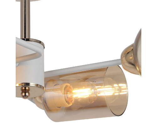Дополнительное фото Люстра потолочная Illumico IL8243-4COU-79 WH GD: Купить в Интернет магазин освещения GCSVET.RU