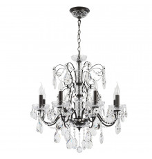 Люстра подвесная Crystal Lux ODELIS SP8 BROWN
