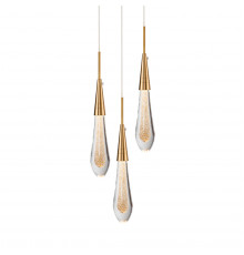 Подвесной светильник DeLight Collection Pour DZ1018P-3 brass