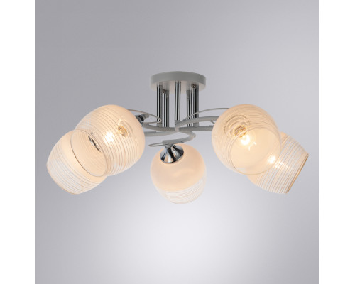 Дополнительное фото Люстра потолочная Arte Lamp Atria A4121PL-5WH: Купить в Интернет магазин освещения GCSVET.RU
