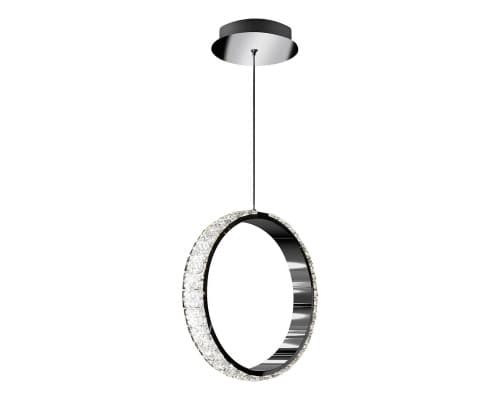 Основное фото Светильник подвесной LED iLedex Crystal ice MD7216-1 CR: Купить в Интернет магазин освещения GCSVET.RU