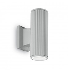 Светильник настенный для улицы Ideal Lux Base AP2 Grigio 129440