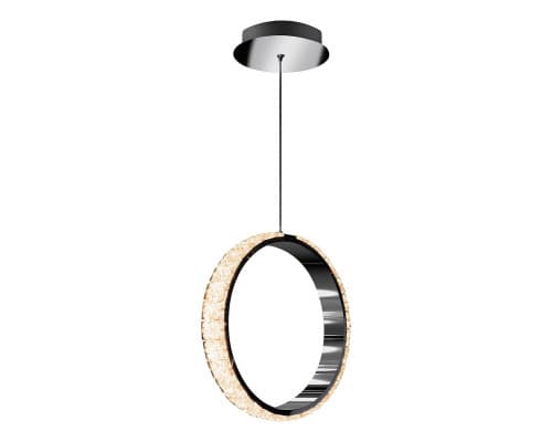 Дополнительное фото Светильник подвесной LED iLedex Crystal ice MD7216-1 CR: Купить в Интернет магазин освещения GCSVET.RU