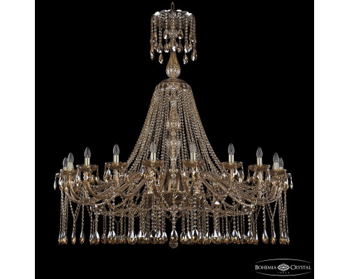 Основное фото Люстра подвесная Bohemia Ivele Crystal 1413/20/530/XL-158 G M721: Купить в Интернет магазин освещения GCSVET.RU
