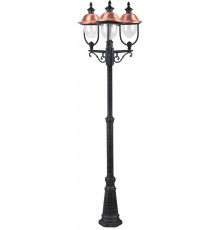 Светильник уличный Arte Lamp Barcelona A1486PA-3BK