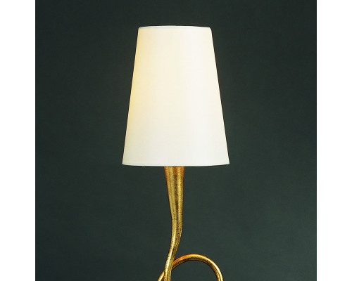 Дополнительное фото Лампа настольная Mantra Paola Painted Gold 3545: Купить в Интернет магазин освещения GCSVET.RU