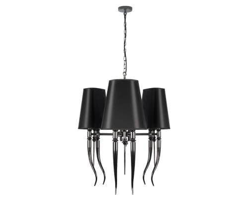 Основное фото Люстра подвесная Loft IT Brunilde 10207/6 Black: Купить в Интернет магазин освещения GCSVET.RU