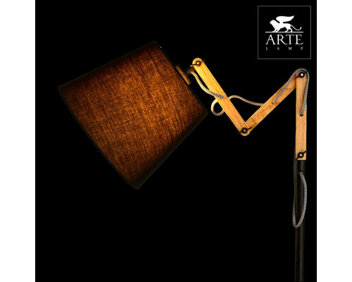 Дополнительное фото Напольный светильник Arte Lamp Pinocchio A5700PN-1BK: Купить в Интернет магазин освещения GCSVET.RU