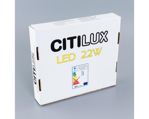Дополнительное фото Светильник встраиваемый LED Citilux Омега CLD50R220N: Купить в Интернет магазин освещения GCSVET.RU