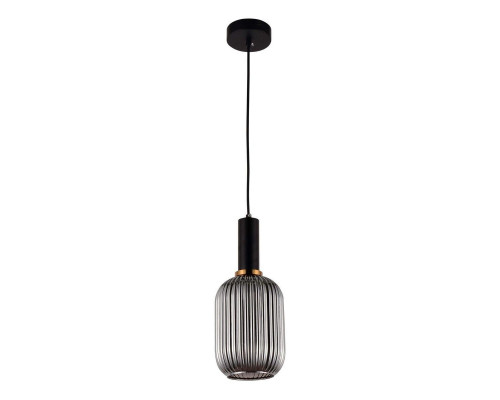 Основное фото Светильник подвесной Lumina Deco Rico LDP 1218-1 GY+BK: Купить в Интернет магазин освещения GCSVET.RU