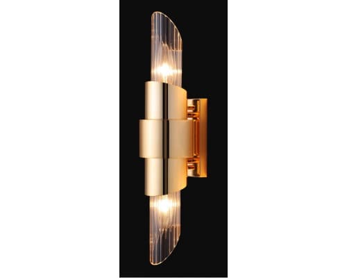 Дополнительное фото Настенный светильник Crystal Lux Justo AP2 Gold: Купить в Интернет магазин освещения GCSVET.RU