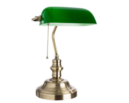 Основное фото Лампа настольная Arte Lamp Banker A2492LT-1AB: Купить в Интернет магазин освещения GCSVET.RU