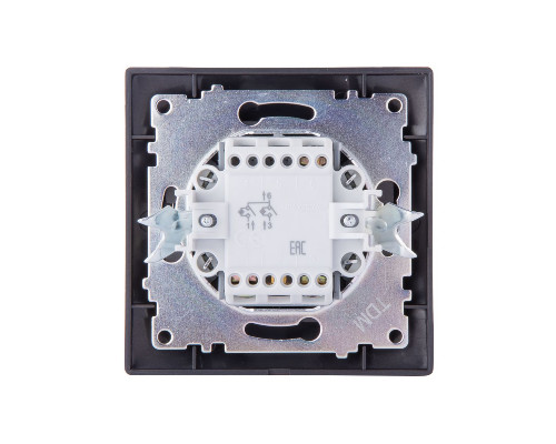 Дополнительное фото Выключатель двухклавишный с подсветкой Лама TDM Electric SQ1815-0505: Купить в Интернет магазин освещения GCSVET.RU