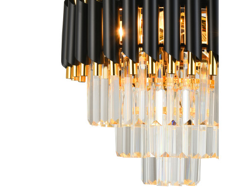 Дополнительное фото Люстра подвесная Natali Kovaltseva DARIAN 76017/5C GOLD BLACK: Купить в Интернет магазин освещения GCSVET.RU