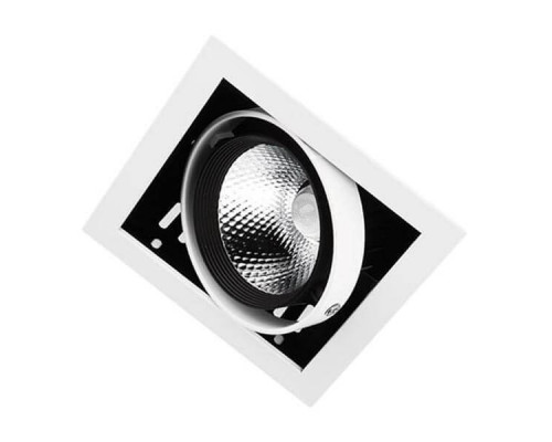 Основное фото Светильник встраиваемый Ambrella Light T811 BK/CH 12W 4200K: Купить в Интернет магазин освещения GCSVET.RU
