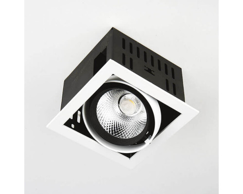 Дополнительное фото Светильник встраиваемый Ambrella Light T811 BK/CH 12W 4200K: Купить в Интернет магазин освещения GCSVET.RU