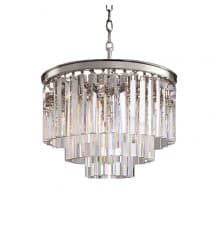 Люстра подвесная Delight Collection 1920s Odeon KR0387P-6 chrome/clear