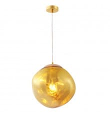 Светильник подвесной Crystal Lux MALAGA SP1 D280 GOLD