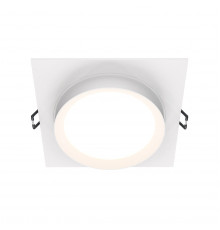 Светильник встраиваемый Maytoni Technical Hoop DL086-GX53-SQ-W