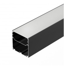 Алюминиевый профиль Arlight LINE-S-7575-2000 BLACK 041855