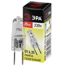 Лампочка тип галогенновая Эра GY6.35 35W 3000K GY6.35-JCD-35W-230V C0027373