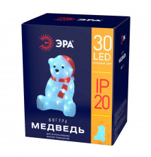 Новогодний светильник "медведь" ЭРА ENIOF - 13 Б0047975