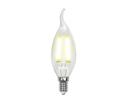 Основное фото Светодиодная лампочка Uniel SKY Candle LED-CW35-6W/NW/E14/CL PLS02WH картон: Купить в Интернет магазин освещения GCSVET.RU