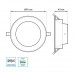 Дополнительное фото Светильник встраиваемый Gauss Downlight 999420205: Купить в Интернет магазин освещения GCSVET.RU