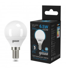 Светодиодная лампочка Gauss  105101307