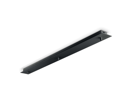Основное фото База для светильника Ideal lux ROSONE LINEARE 3 LUCI NERO 123301: Купить в Интернет магазин освещения GCSVET.RU