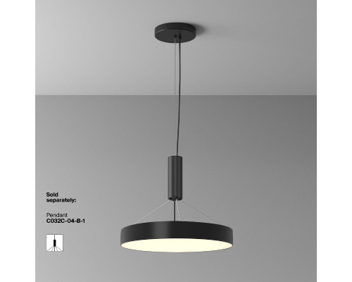 Дополнительное фото Светильник потолочный Maytoni Zon C032CL-45W3K-RD-B: Купить в Интернет магазин освещения GCSVET.RU