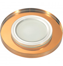 Светильник встраиваемый Fametto DLS-L106 GU5.3 CHROME/BRONZE UL-00000357