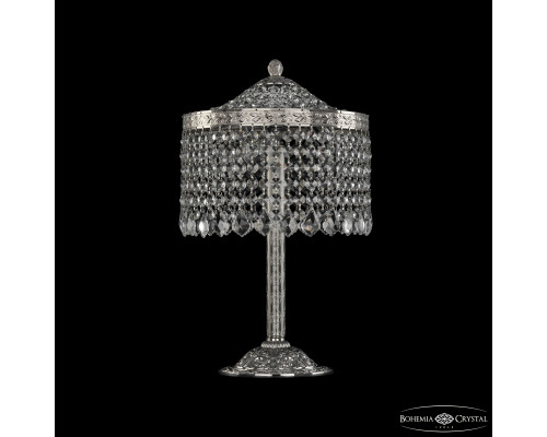 Основное фото Лампа настольная Bohemia Ivele Crystal 19201L6/25IV Ni Leafs: Купить в Интернет магазин освещения GCSVET.RU