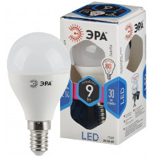 Светодиодная лампочка Эра LED P45-9W-840-E14 Б0029042