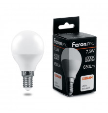 Светодиодная лампочка Feron LB-1407 38072