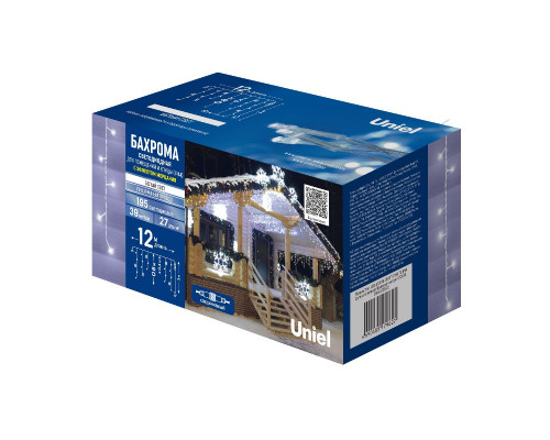 Дополнительное фото Уличная гирлянда Uniel ULD-B12006-195/TTK WHITE IP44 UL-00010879: Купить в Интернет магазин освещения GCSVET.RU