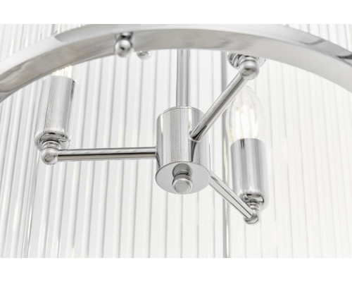 Дополнительное фото Люстра подвесная Lumina Deco Boston LDP 1235-6 CHR: Купить в Интернет магазин освещения GCSVET.RU