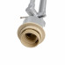 Дополнительное фото Напольный светильник Uniel UML-T500 E27 SILVER/WHITE UL-00010181: Купить в Интернет магазин освещения GCSVET.RU