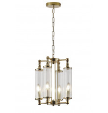 Люстра подвесная Crystal Lux TOMAS SP4 BRASS