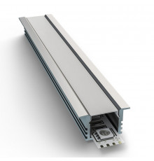 Профиль встраиваемый Apeyron ширина ленты до 10мм (рассеиватель, заглушки - 2шт) 08-11