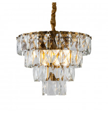 Люстра подвесная Delight Collection Amazone KG1113P-7 brass/clear