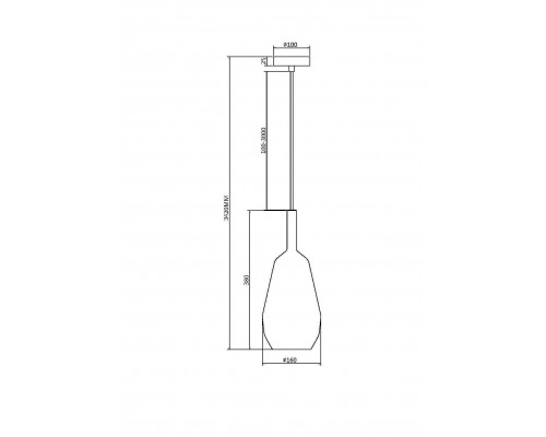 Дополнительное фото Светильник подвесной Maytoni Duality MOD271PL-01B7: Купить в Интернет магазин освещения GCSVET.RU
