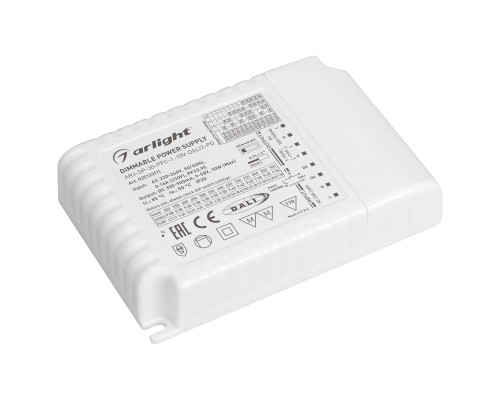 Основное фото Сетевой адаптер Arlight ARJ-SP-30-PFC-1-10V-DALI2-PD (30W, 300-900mA) 025122(1): Купить в Интернет магазин освещения GCSVET.RU